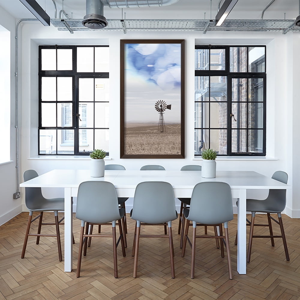 Composite Framed Canvas 77x150 Windpomp