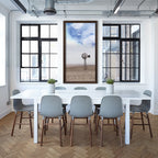 Composite Framed Canvas 77x150 Windpomp