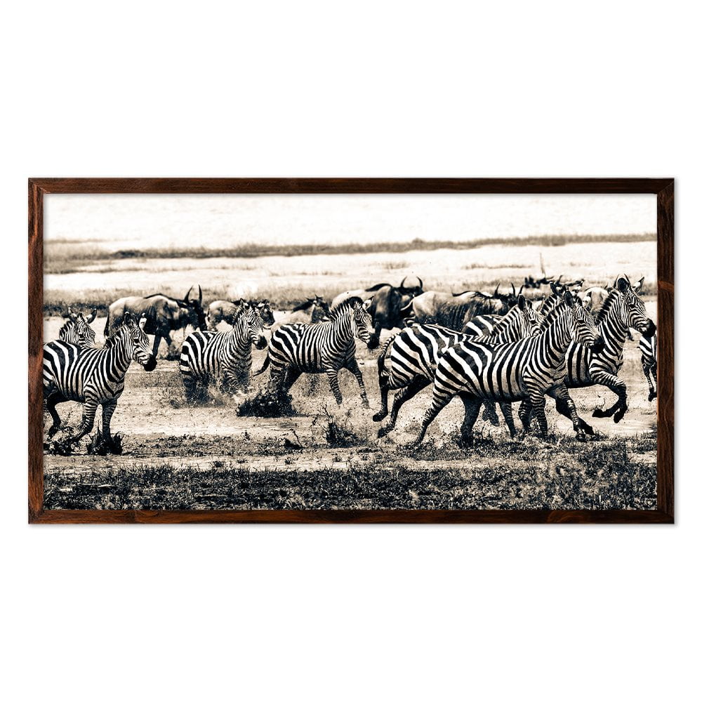 ZEBRA & WILDEBEEST