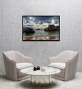 Composite Framed Canvas 80x100 SEASHORE