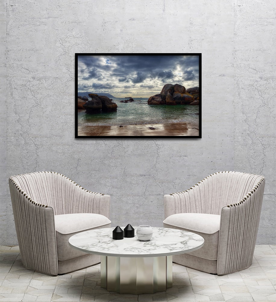 Composite Framed Canvas 80x100 SEASHORE