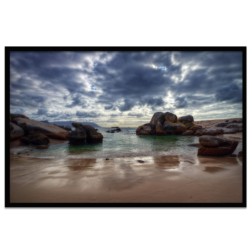 Composite Framed Canvas 80x100 SEASHORE
