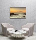 Composite Framed Canvas 80x100 MISTY TABLE MOUNTAIN