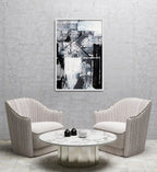 Composite Framed Canvas 80x100 ABSTACT