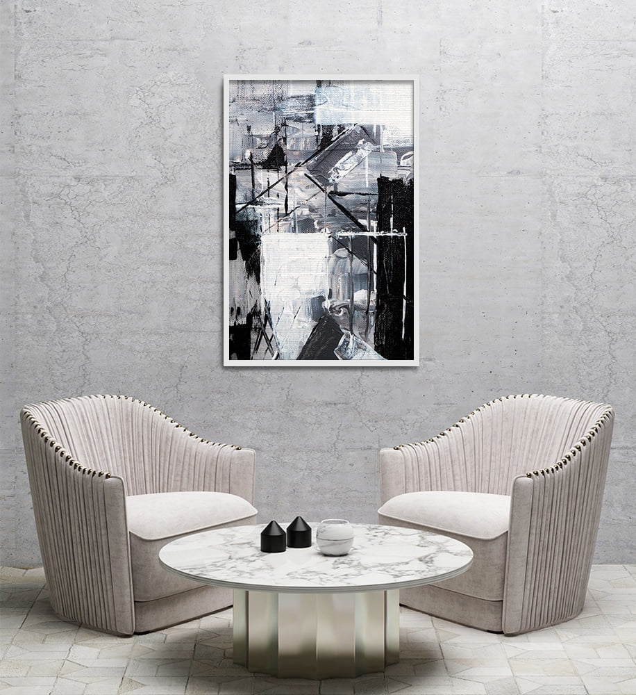 Composite Framed Canvas 80x100 ABSTACT