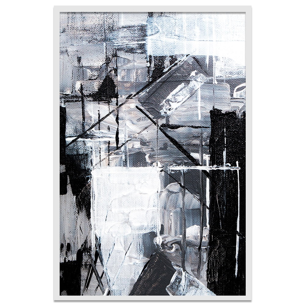 Composite Framed Canvas 80x100 ABSTACT