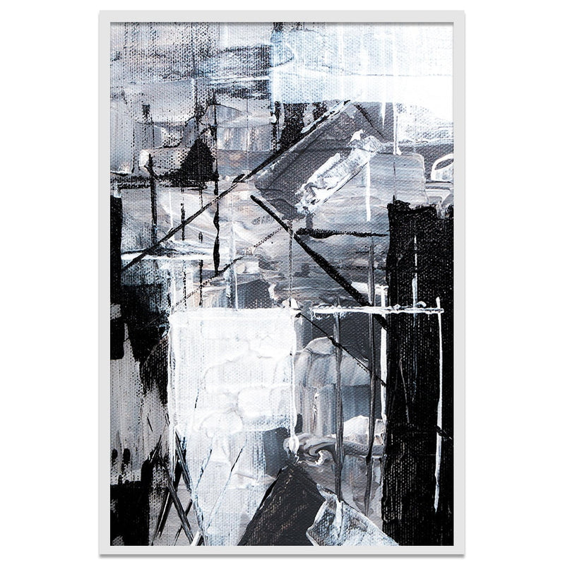 Composite Framed Canvas 80x100 ABSTACT