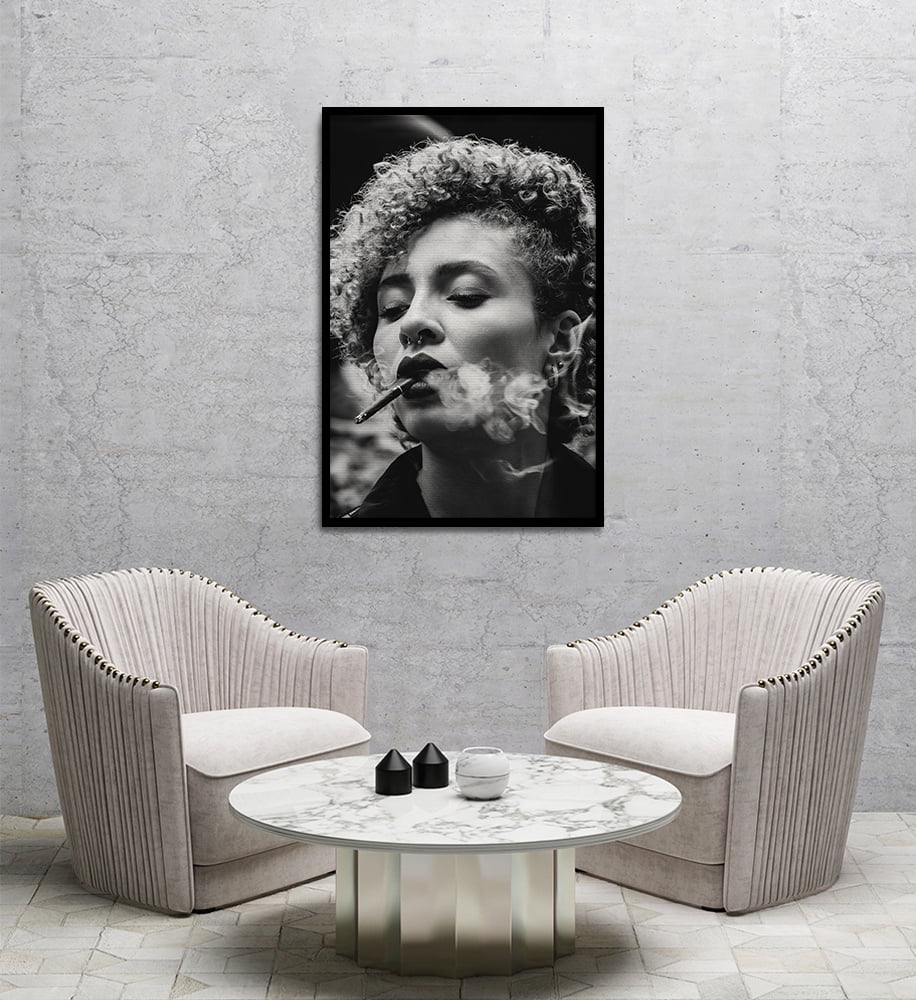 Composite Framed Canvas 80x100 SMOKING HOT