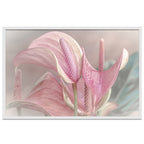 Composite Framed Canvas 80X100 PINK ANTHURIUM