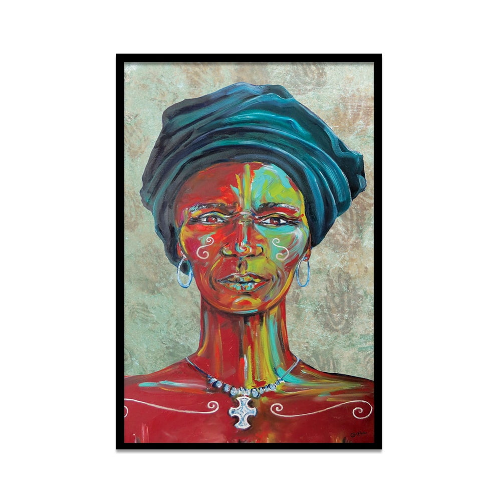 Composite Framed Canvas 80x100 A woman of Grace