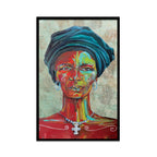 Composite Framed Canvas 80x100 A woman of Grace
