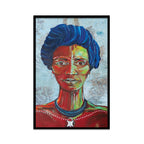 Composite Framed Canvas 80x100 A woman of Peace