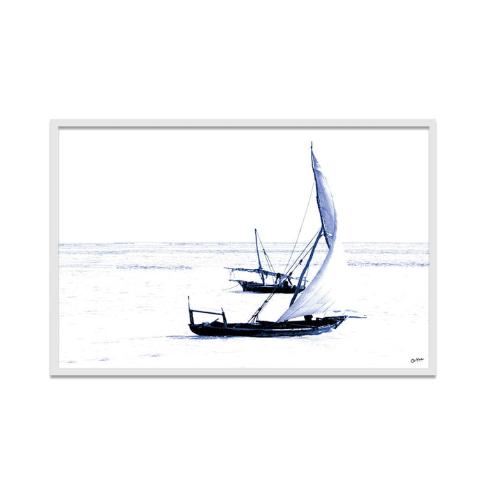 Composite Framed Canvas 80x100 Dhows