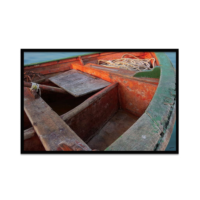 Composite Framed Canvas 80x100 Fishing Boat