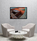 Composite Framed Canvas 80x100 Fishing Boat