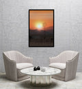 Composite Framed Canvas 80x100 Karoo Sunrise