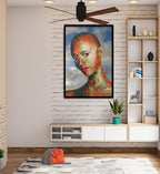 Composite Framed Canvas 80x100 Secret Smile