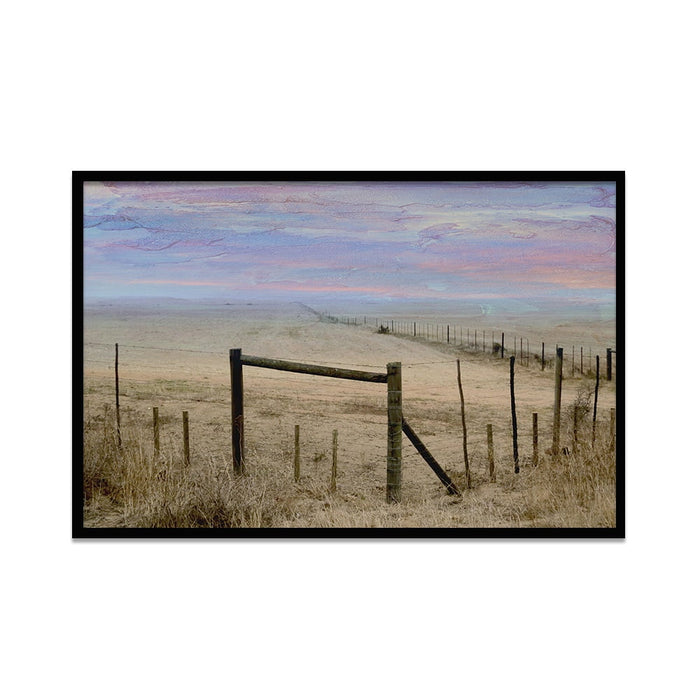 Composite Framed Canvas 80x100 Swartland Landscape