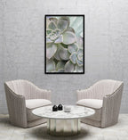 Composite Framed Canvas 80x100 Vetplant with Water drops