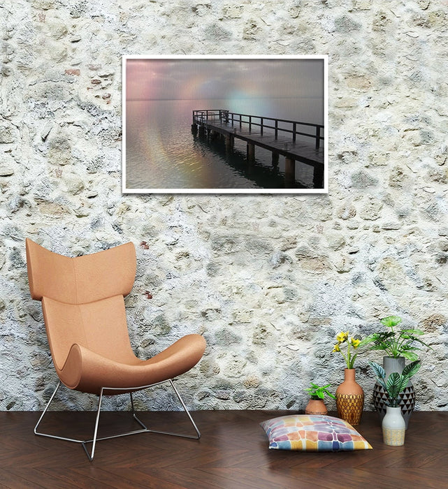 Composite Framed Canvas 80x100 The Jetty