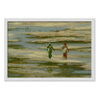 Composite Framed Canvas 100x150 2 LADIES WETLANDS