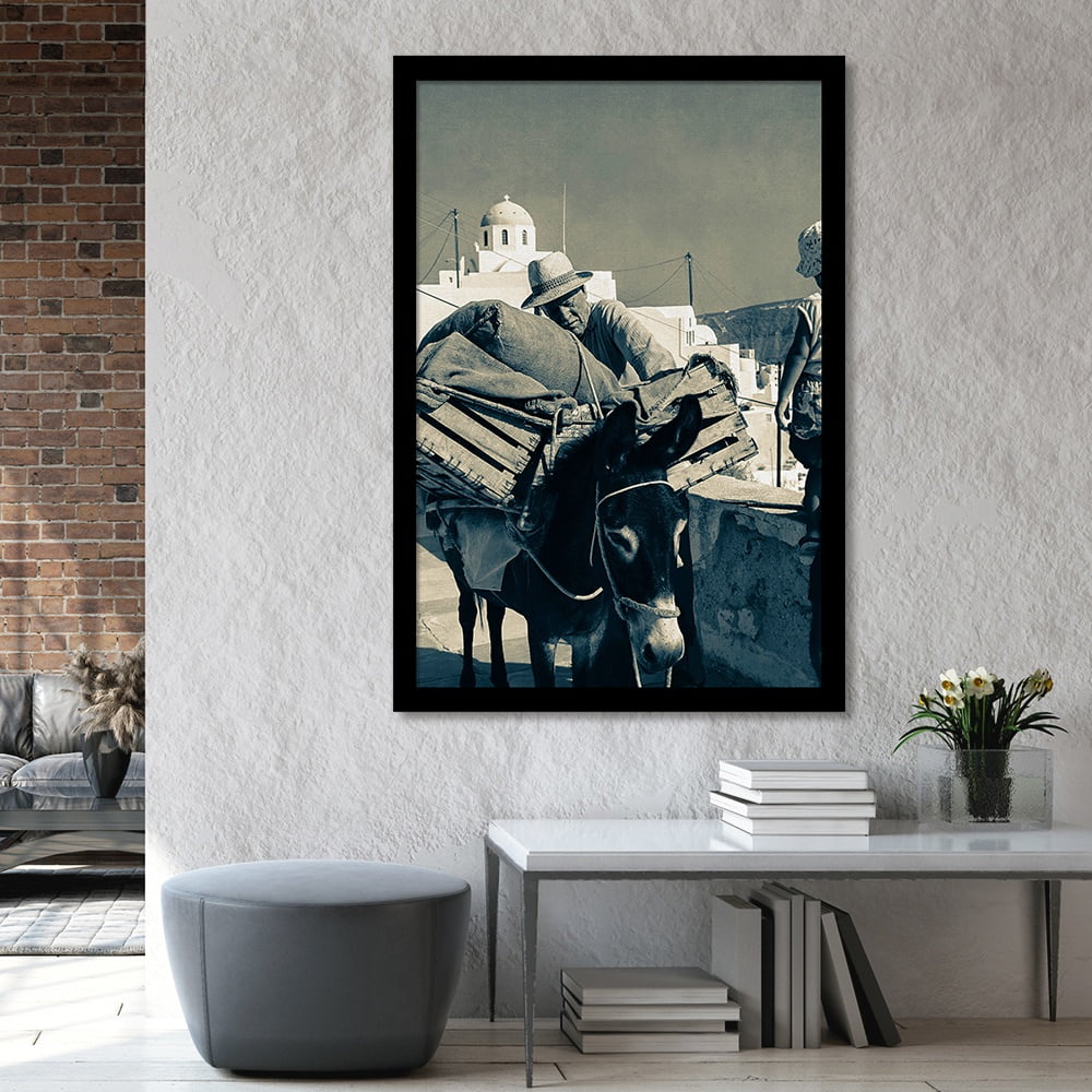 Composite Framed Canvas 100x150 LOADED DONKEY