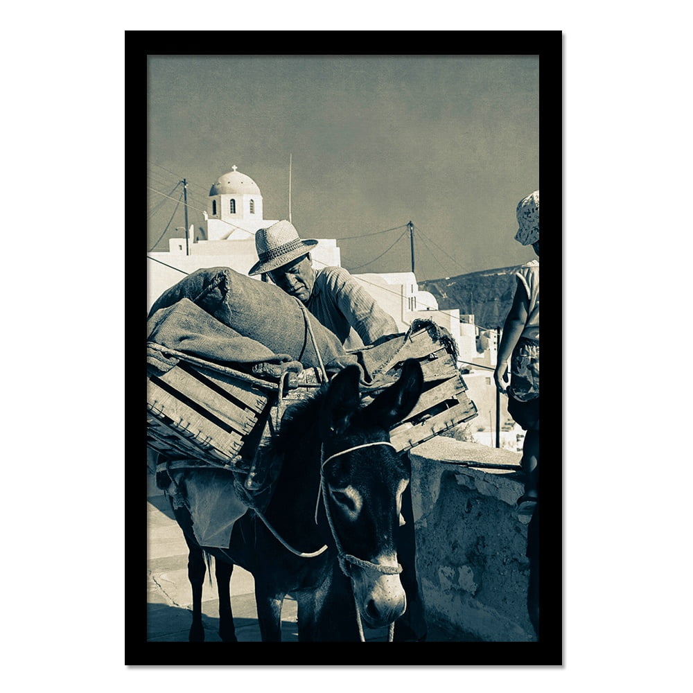 Composite Framed Canvas 100x150 LOADED DONKEY