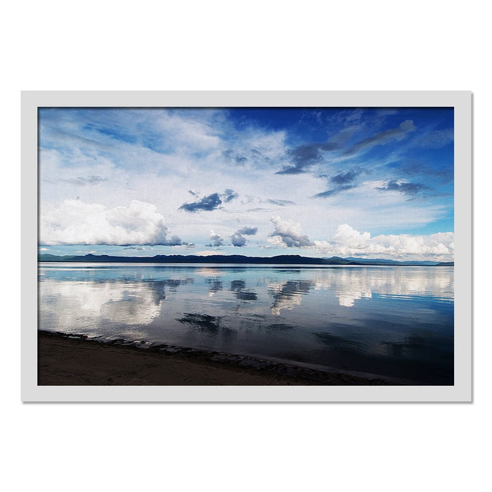 Composite Framed Canvas 100x150 REFLECTIVE WATER