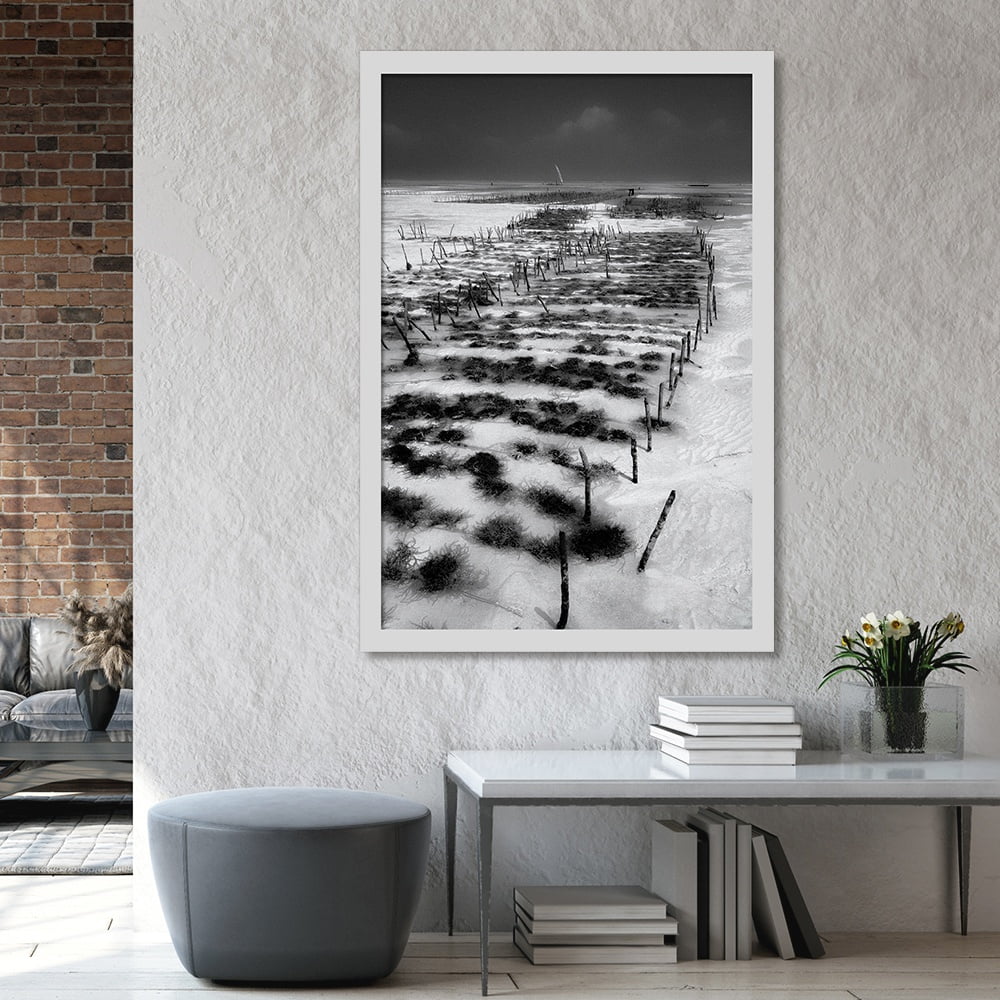 Composite Framed Canvas 100x150 BEACH FARM