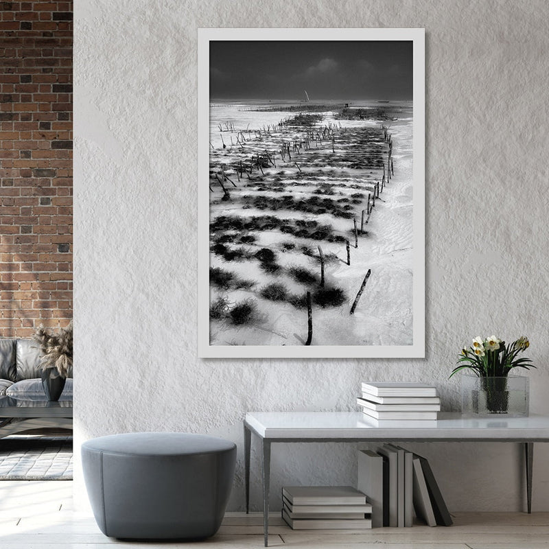 Composite Framed Canvas 100x150 BEACH FARM