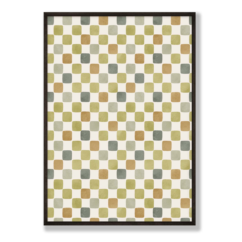 KIDS ROBOTS TILE COMPOSITE FRAMED CANVAS