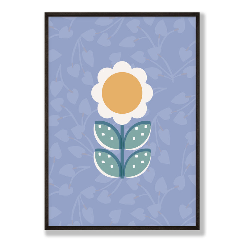 KIDS MEADOW FLOWER COMPOSITE FRAMED CANVAS
