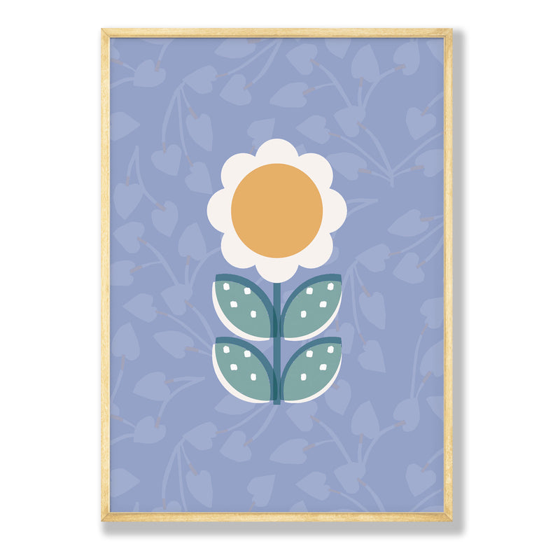 KIDS MEADOW FLOWER COMPOSITE FRAMED CANVAS