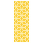 DESIGN YELLOW GEO PATTERN DECK CHAIR
