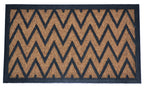 ZIG-ZAG - MOULDED NON-BRUSH MAT NATURAL