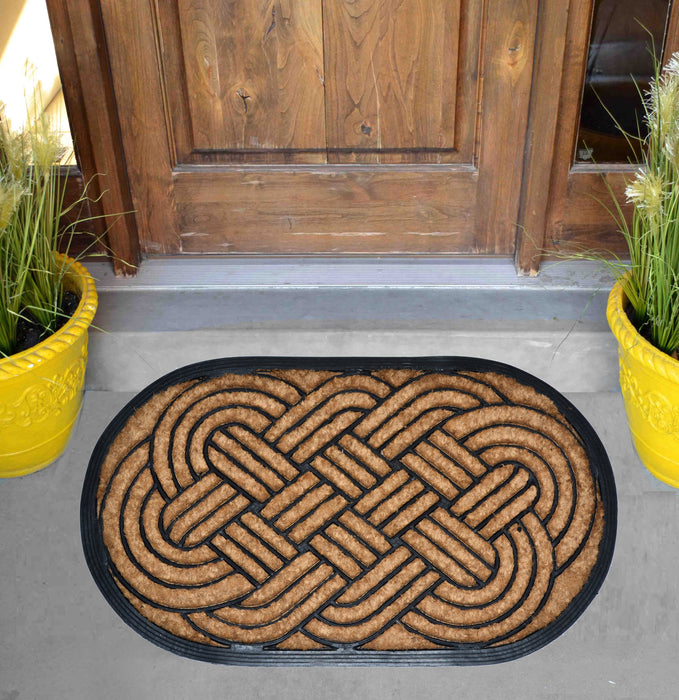 ROPE - MOULDED BRUSH MAT NATURAL