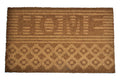 HOME - EMBOSSED COIR VINYL-BACKED DOORMAT