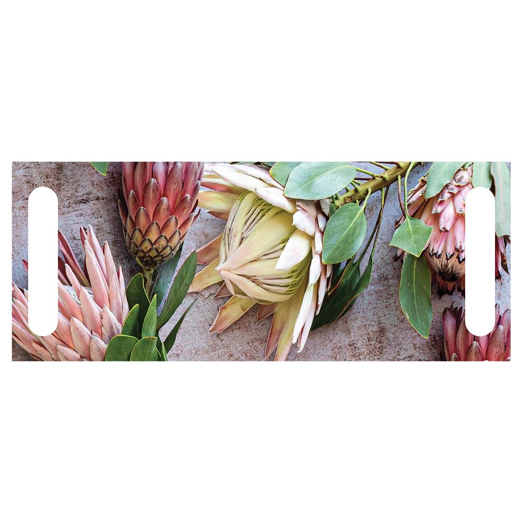 DUAL PURPOSE BOARDS FLORAL PINK MIXED KING PROTEAS