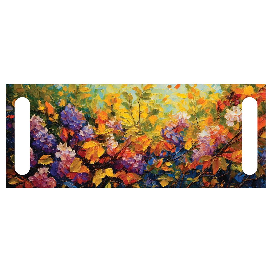 DUAL PURPOSE BOARDS OIL PAINTED SPRING LEAVES