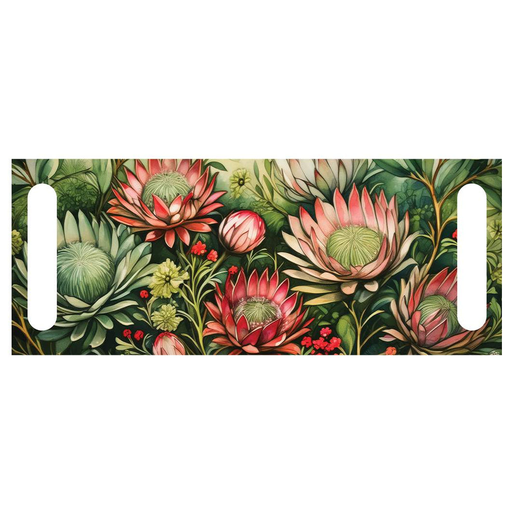 DUAL PURPOSE BOARDS PINK AND GREEN PROTEA BUSH
