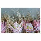 FLORAL DEEP PINK KING PROTEA BATHMAT