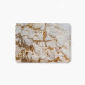 FLORAL CREAM BLEACHED HYDRANGEA LEAVES BATHMAT
