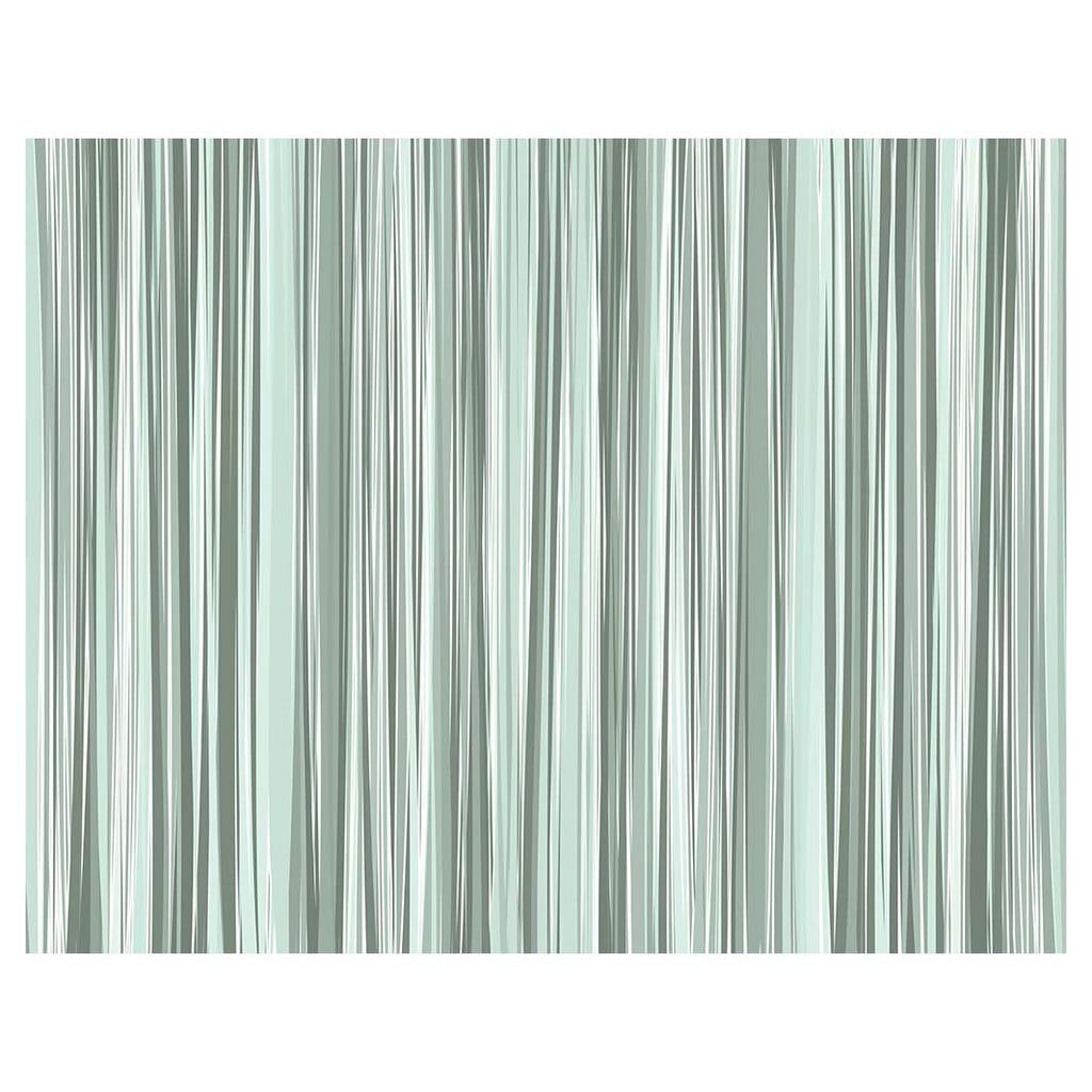 VERTICAL MONOCHROMATIC LINE ART FLEECE BLANKET