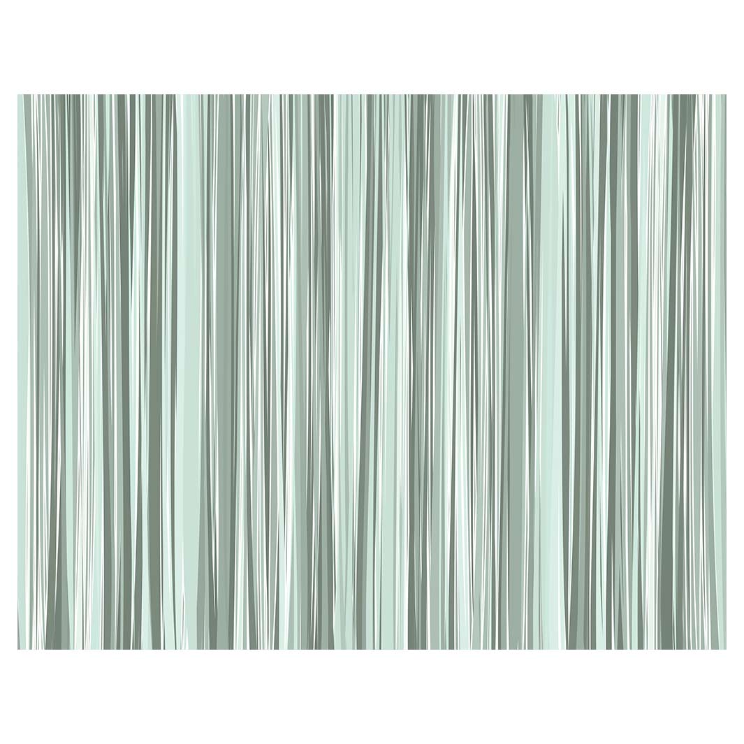 VERTICAL MONOCHROMATIC LINE ART FLEECE BLANKET