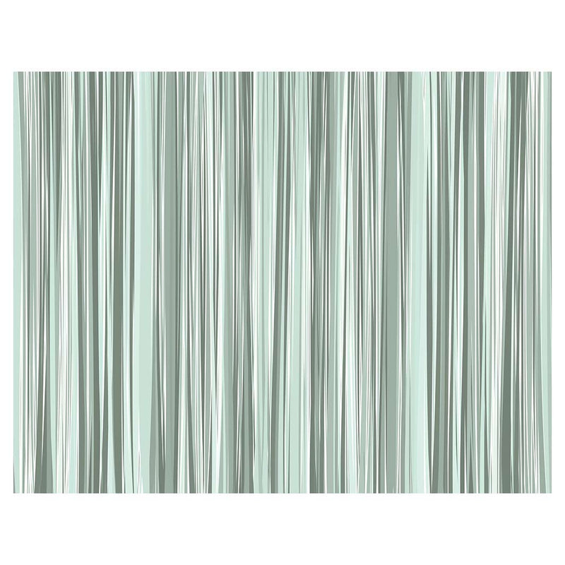 VERTICAL MONOCHROMATIC LINE ART FLEECE BLANKET