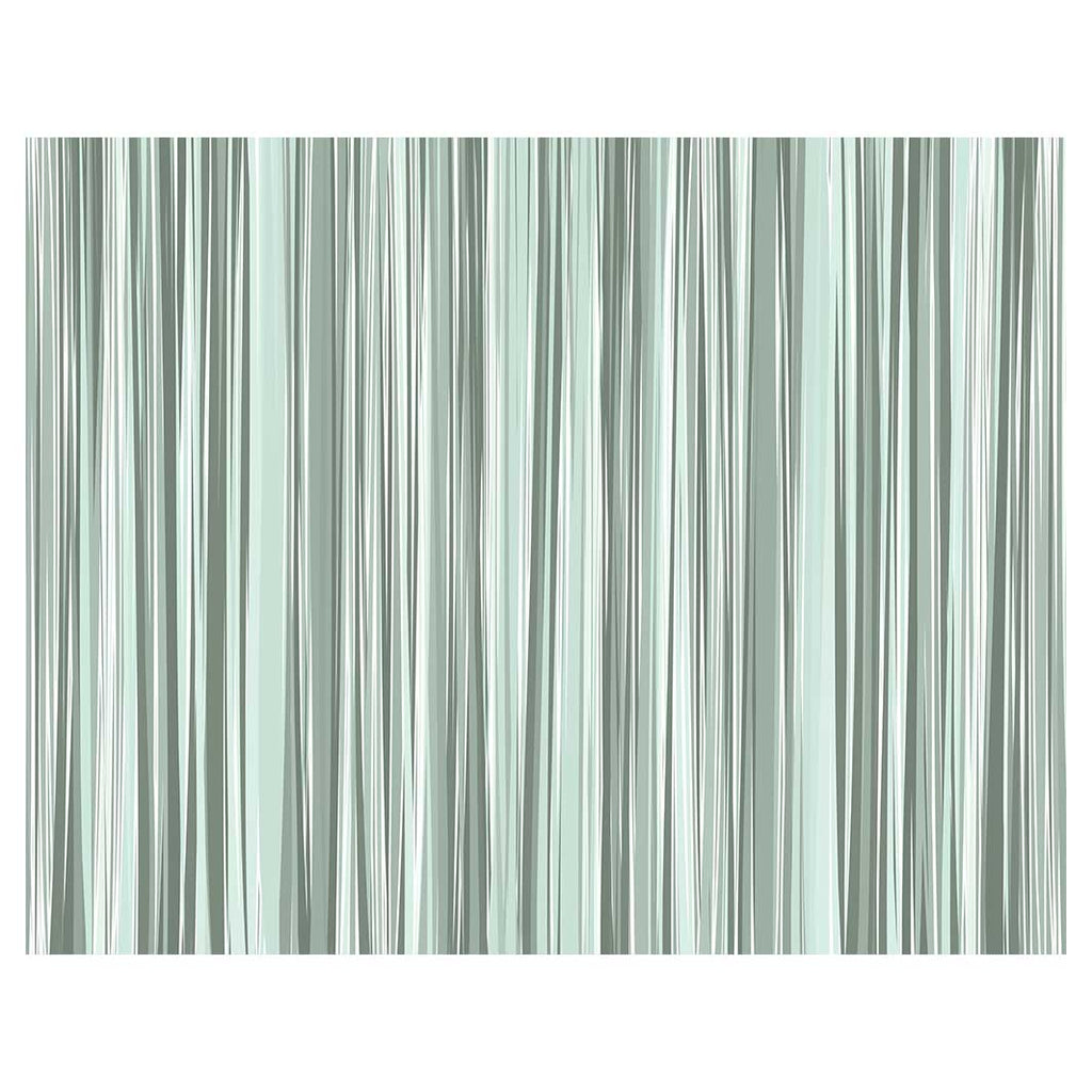 VERTICAL MONOCHROMATIC LINE ART FLEECE BLANKET