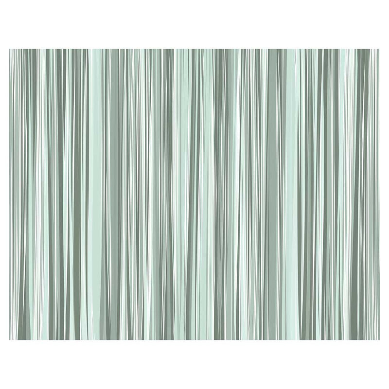 VERTICAL MONOCHROMATIC LINE ART FLEECE BLANKET