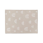 KIDS RAINBOW SCATTERED PATTERN FLEECE BLANKET