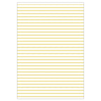 KIDS YELLOW STRIPES FLEECE BLANKET