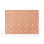 KIDS WHITE DOTTED PATTERN FLEECE BLANKET